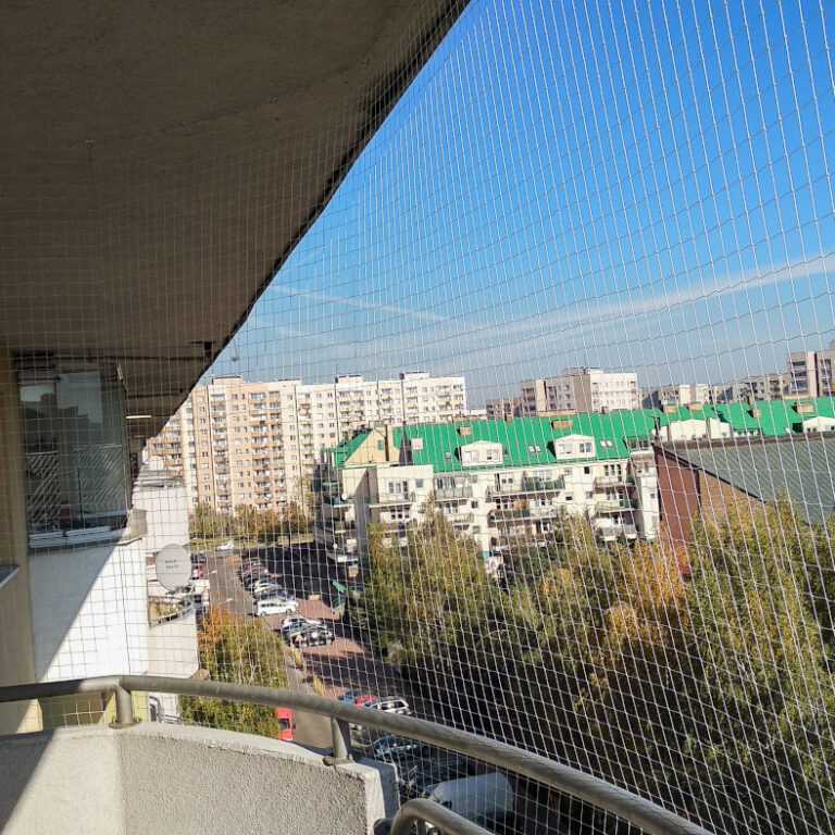 osiatkowanie balkonu w Warszawie Mokotów