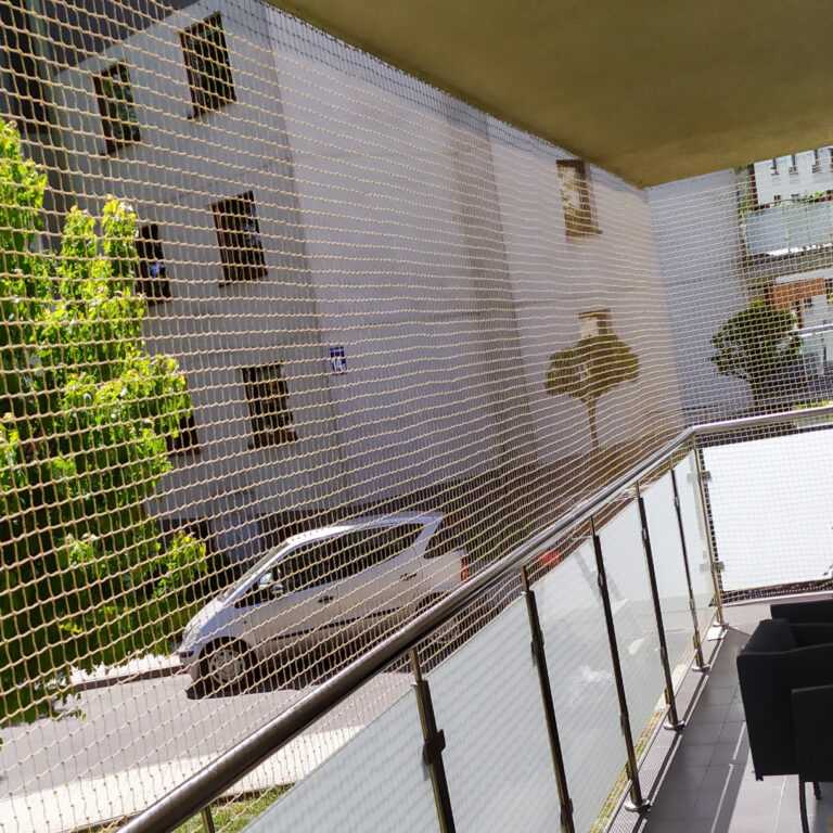 osiatkowanie balkonu dla kota