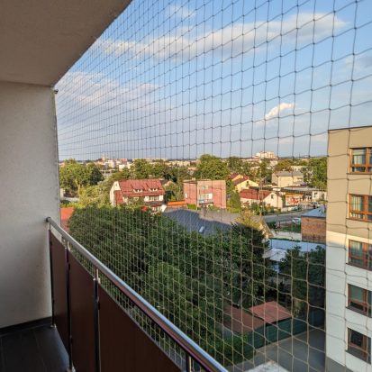Osiatkowanie balkonu dla kota siatka standardowa 50 mm, Siedlce