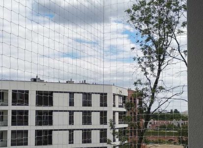 siatka ochronna dla kota z montażem Warszawa